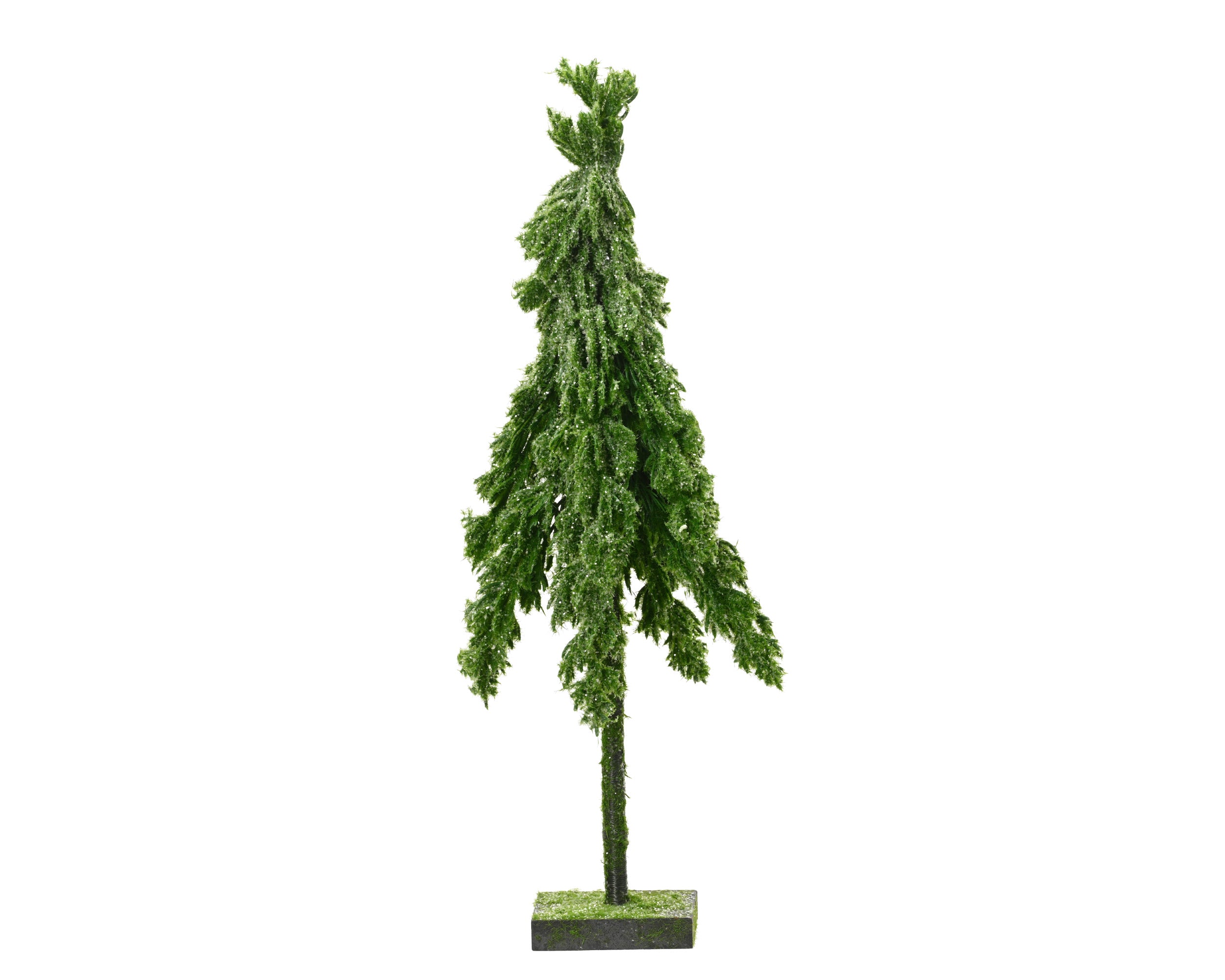 Albero Mini Flurry Verde Ghiacciato D 18x45 Cm