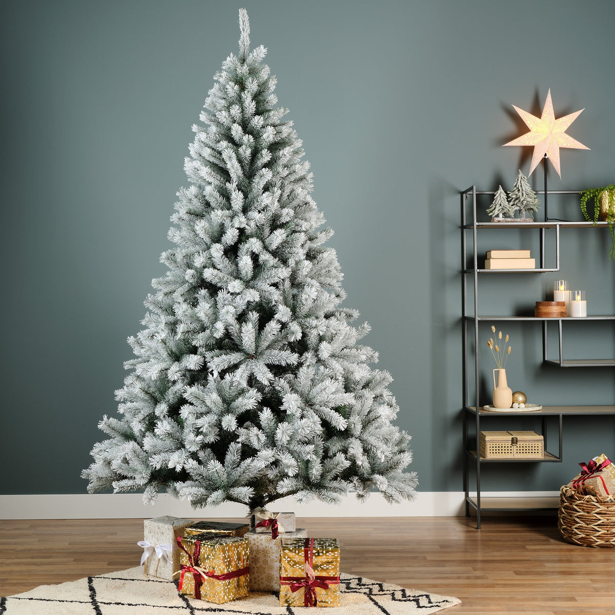 Albero Canada Spruce Frosted 180 Cm