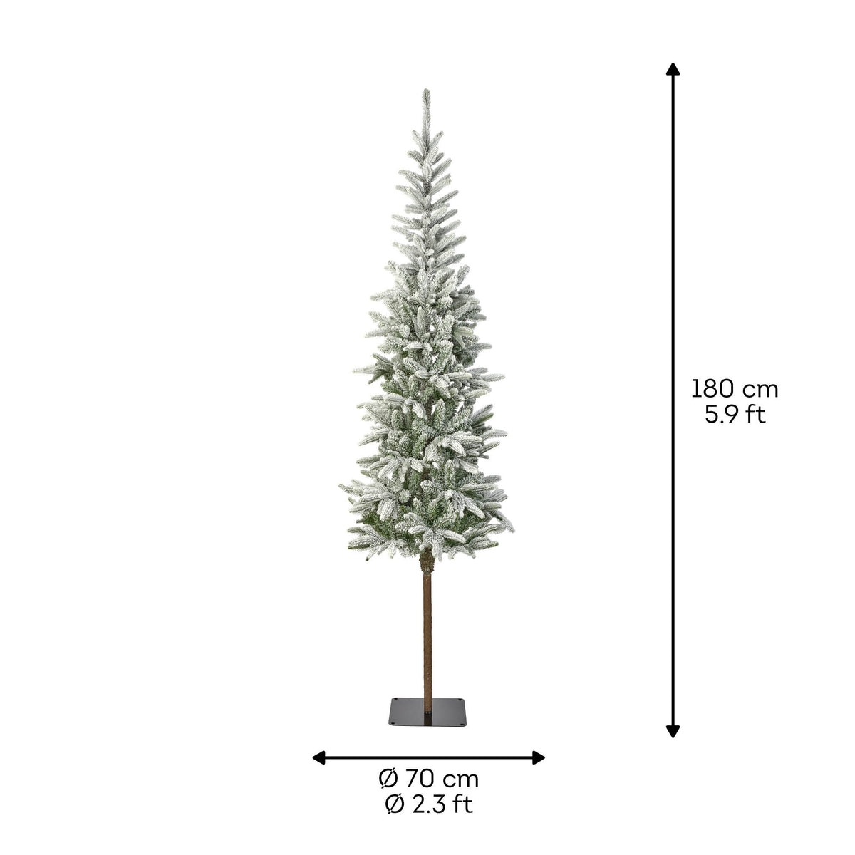 Albero Snowy Alpbach Fir 180 Cm