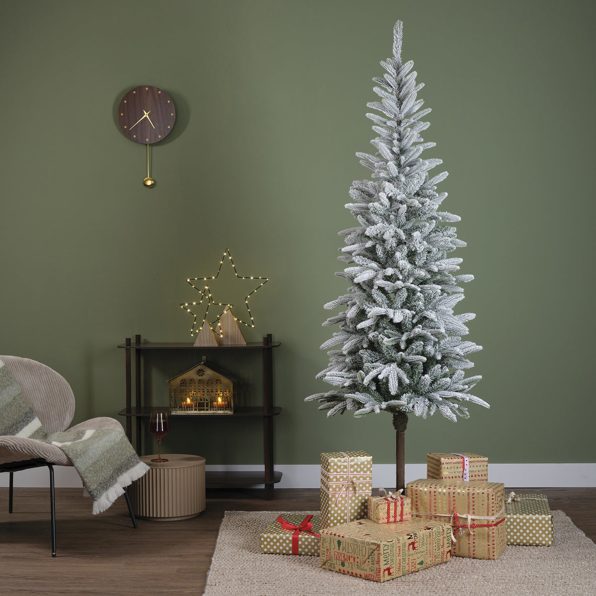 Albero Snowy Alpbach Fir 210 Cm