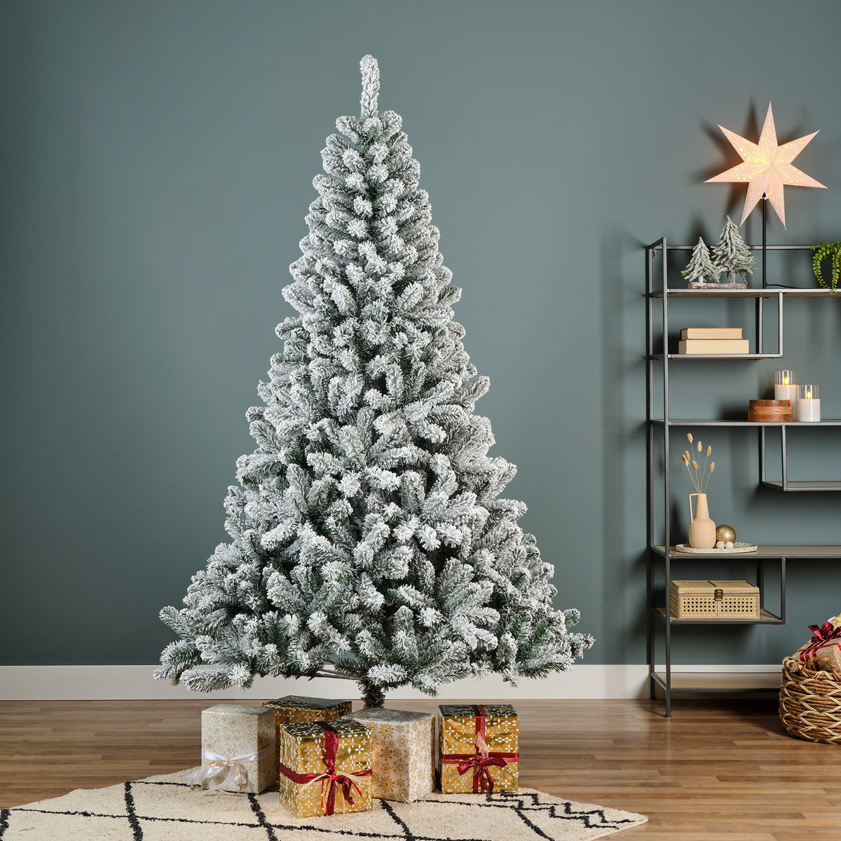 Albero Monarch Innevato 180 Cm