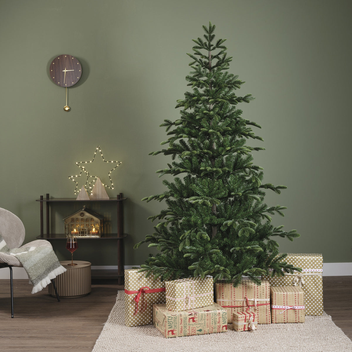 Albero Balsamea Fir Verde 210 Cm