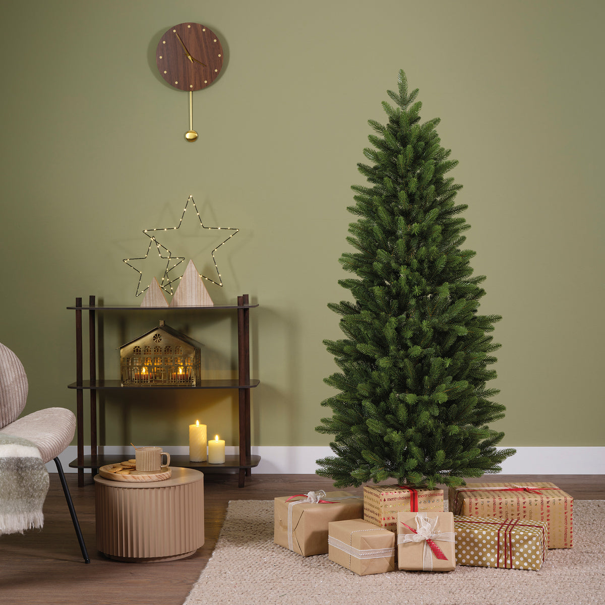 Albero Arosa Fir  Verde 180 Cm
