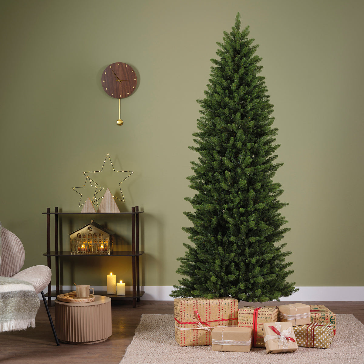 Albero Arosa Fir  Verde 210 Cm