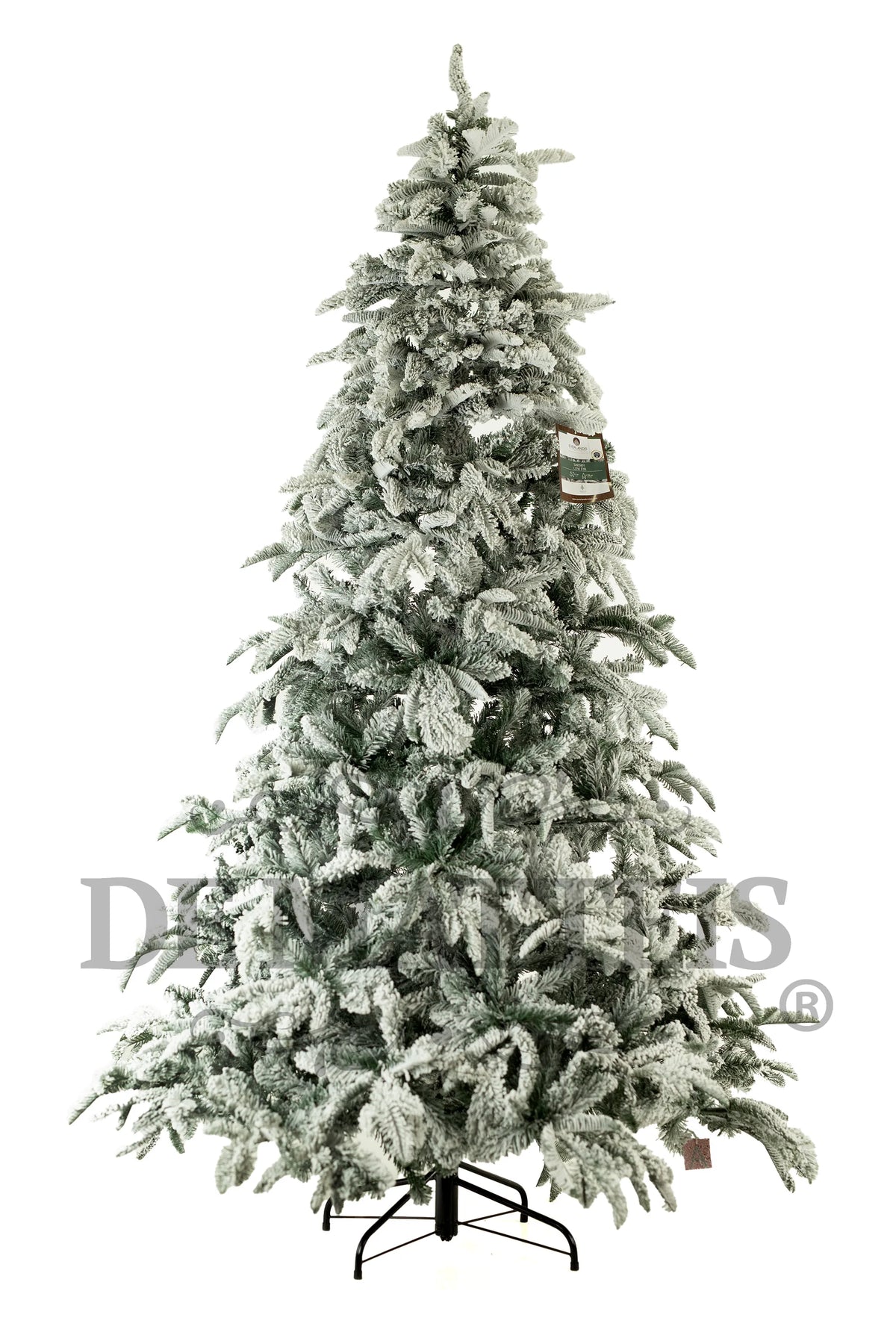 Albero Di Natale Levi Fir Innevato 180 Cm