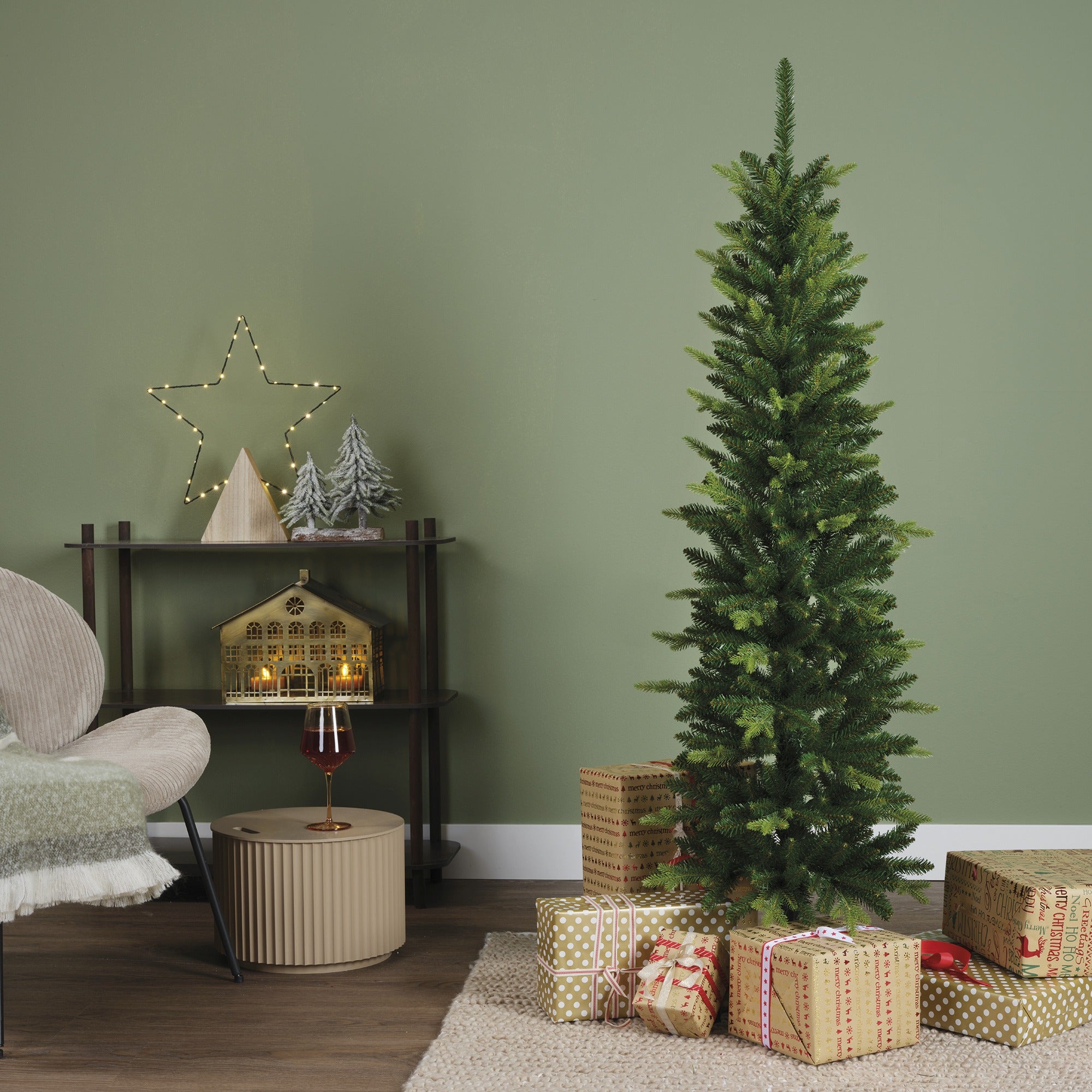 Albero Di Natale Slim Fir 150 Cm