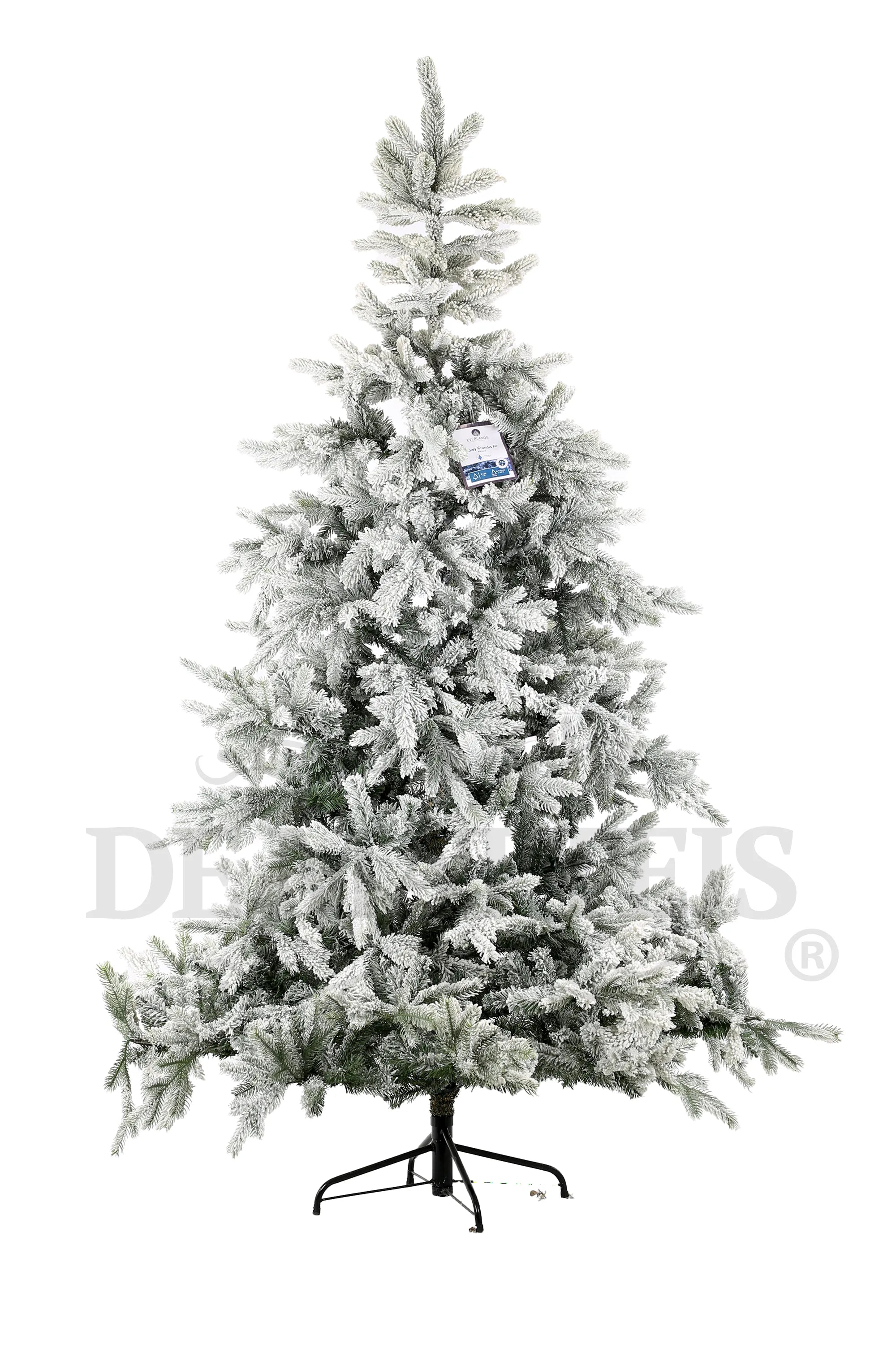 Albero Di Natale Snowy Grandis Fir 240 Cm