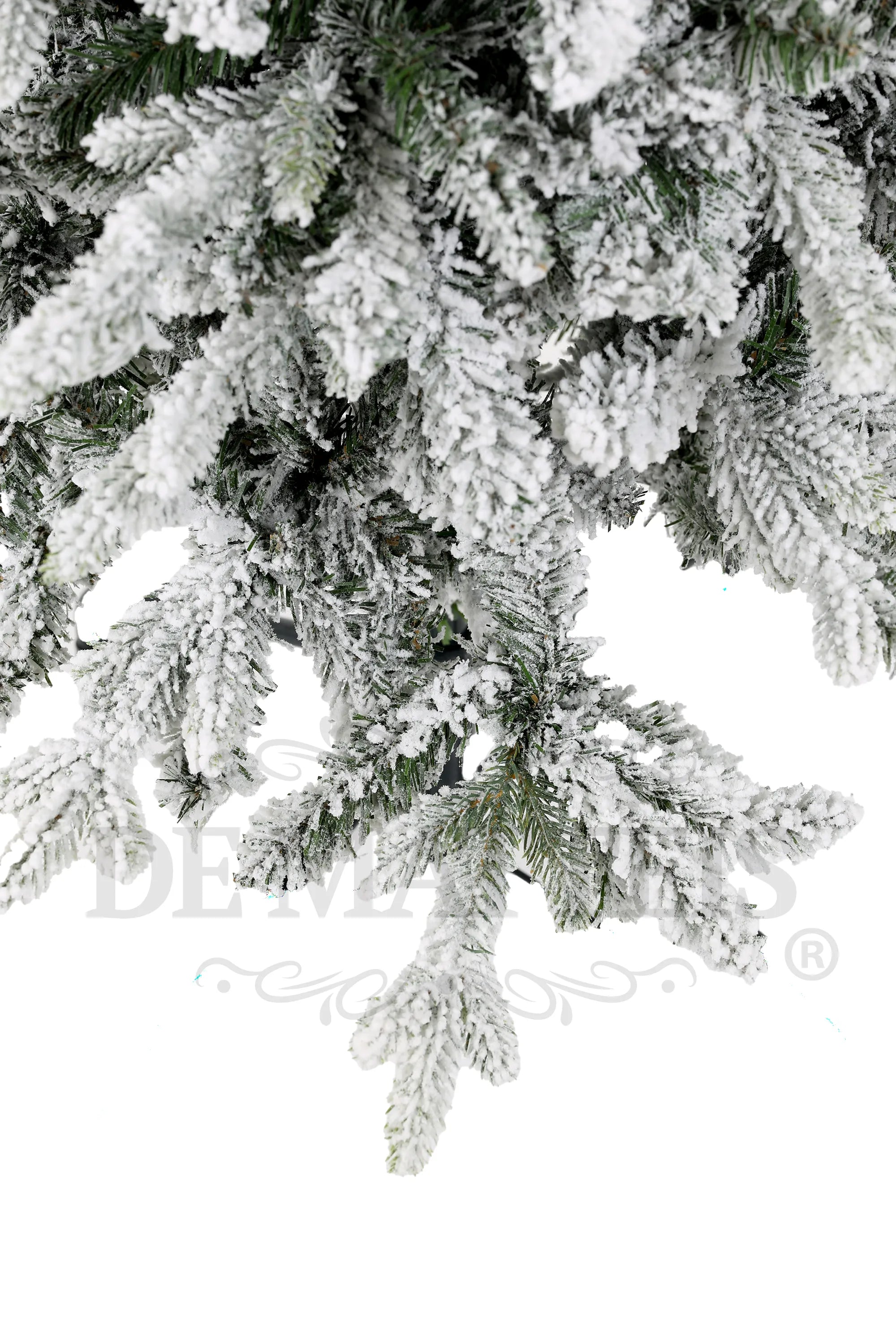 Albero Di Natale Slim Fir Innevato 180 Cm