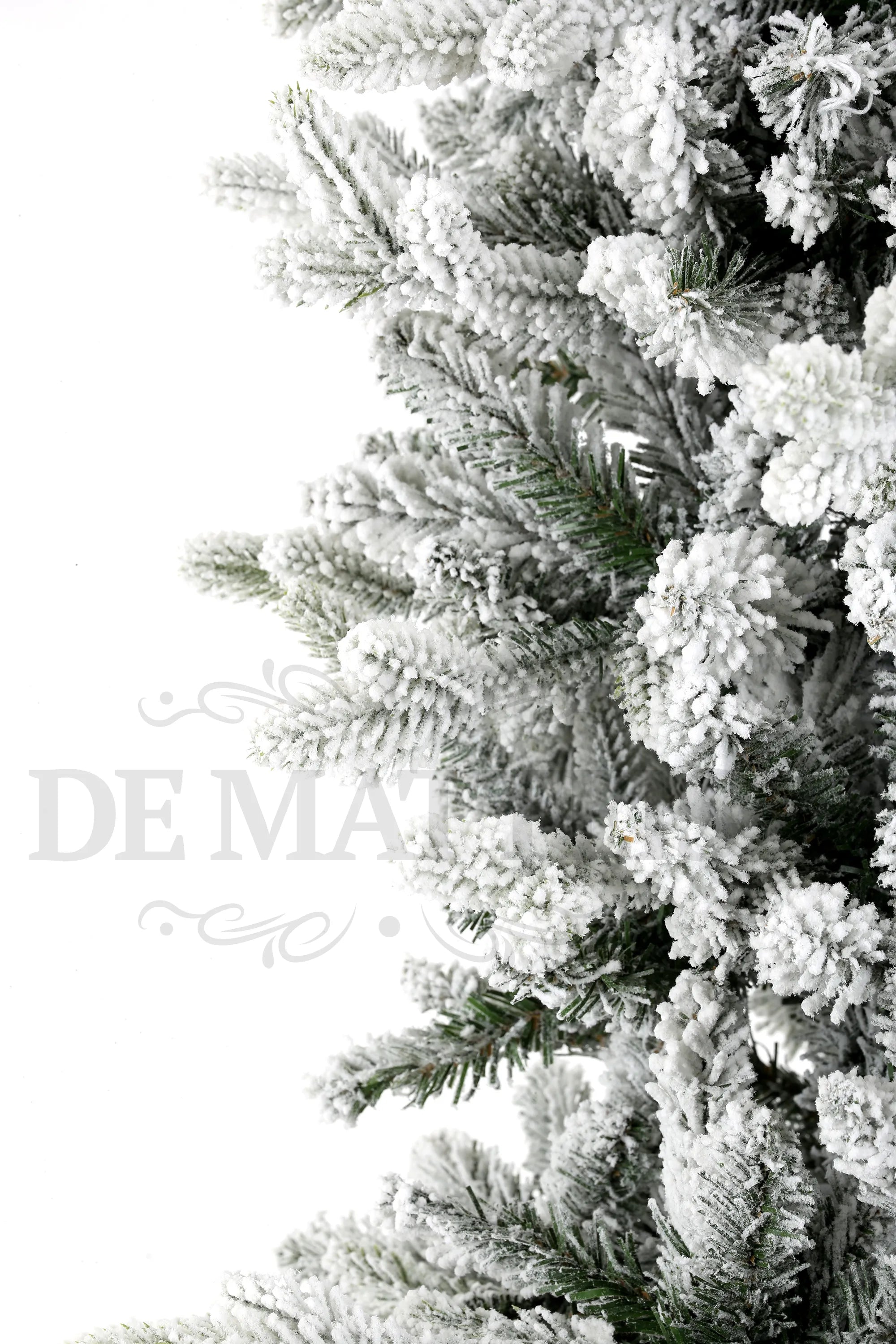 Albero Di Natale Slim Fir Innevato 210 Cm