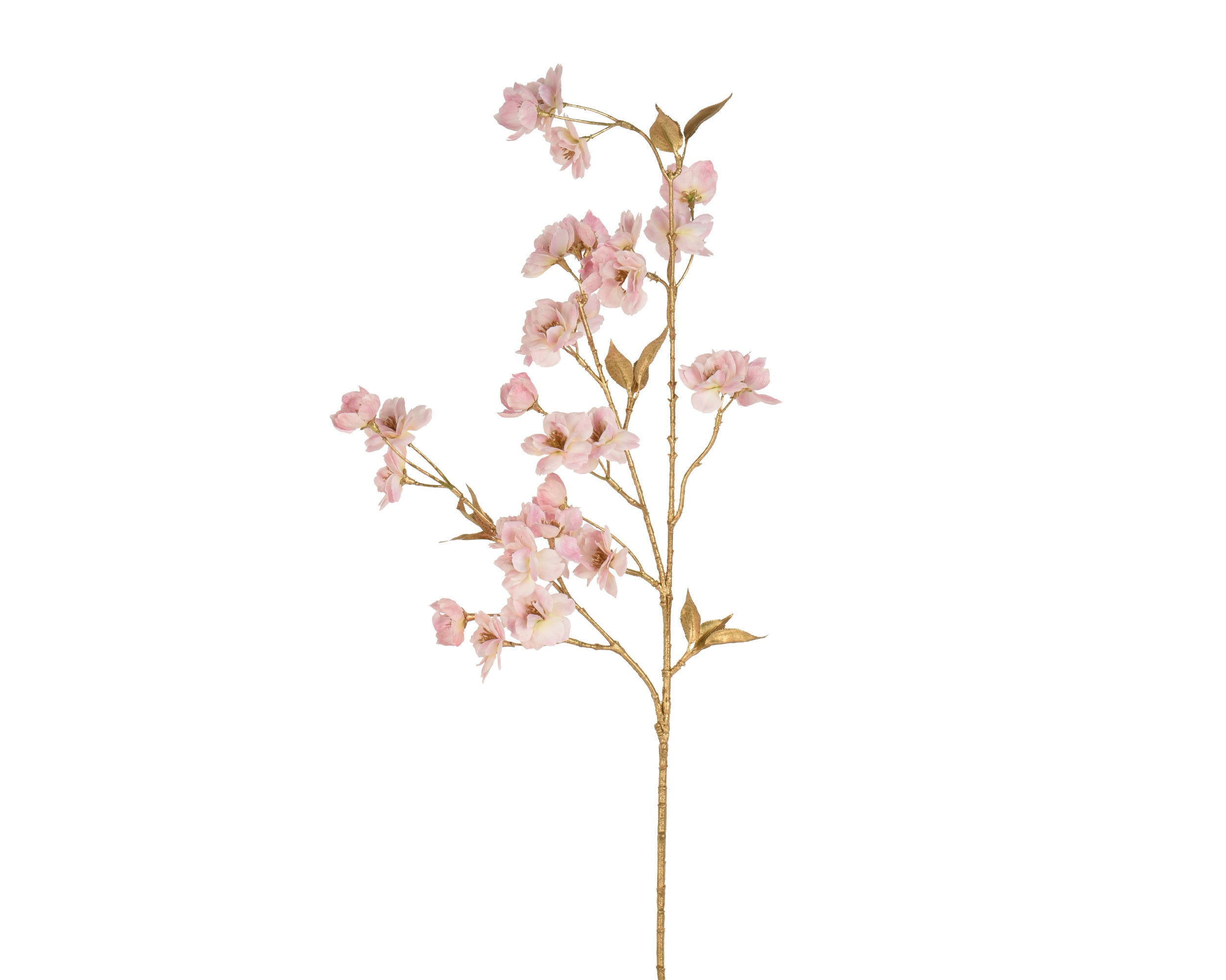Ramo Ciliegio Soft Pink Stelo Oro 99 Cm