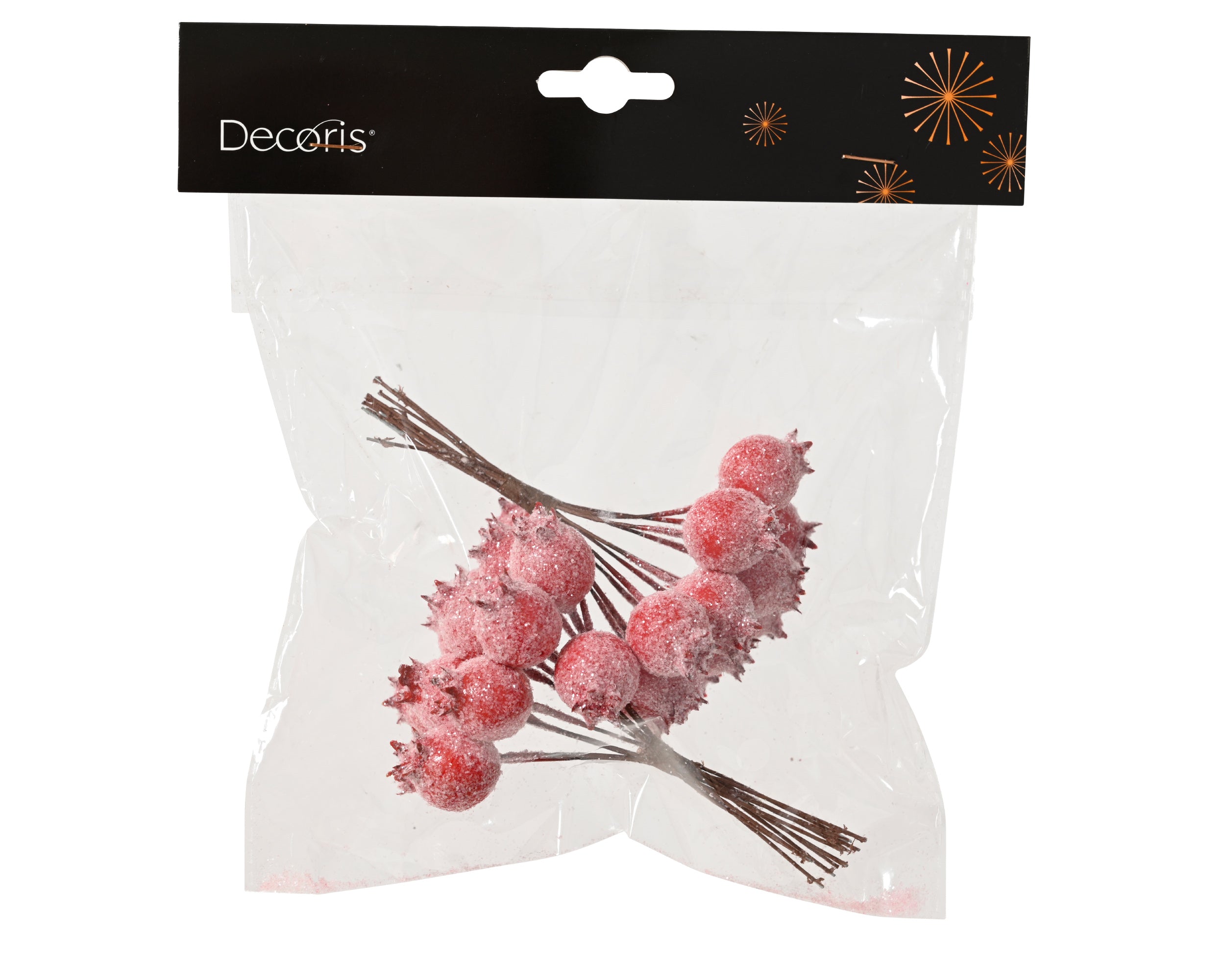 Mazzetto Bacche Rosse 11x15 Cm 1 Pezzo