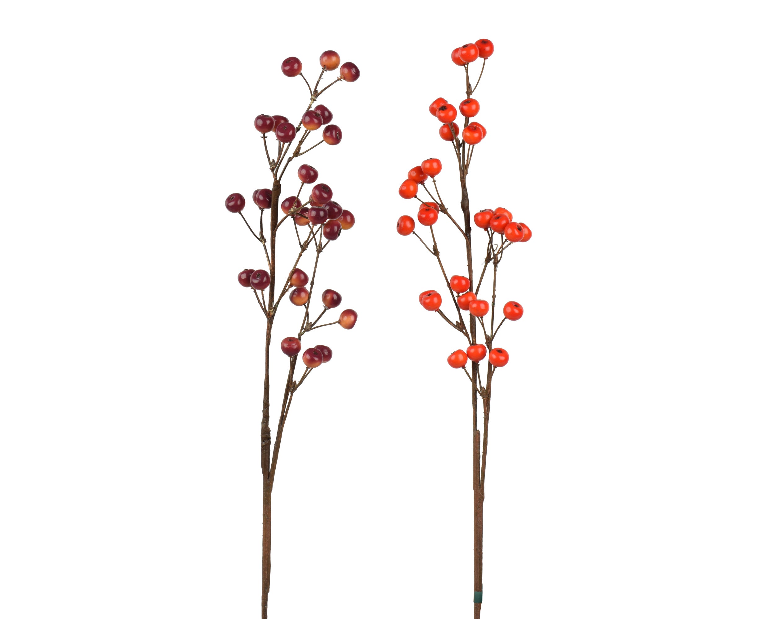 Ramo Bacche Rosso Arancio 76 Cm 1 Pz