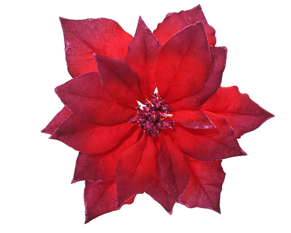 Stella Natale Clip Oxblood D 27x7 Cm