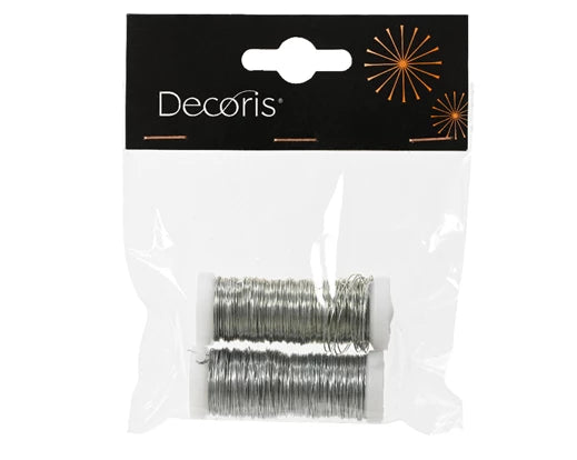Filo Metallico Colore Argento 60 M