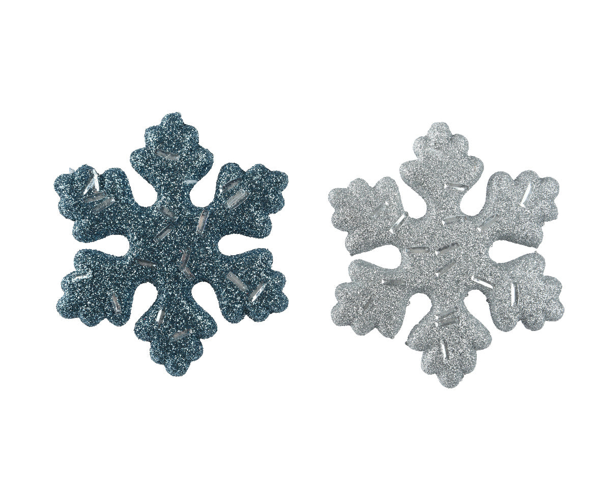 Fiocco Schiuma Blu Bianco D 15 Cm 1 Pz