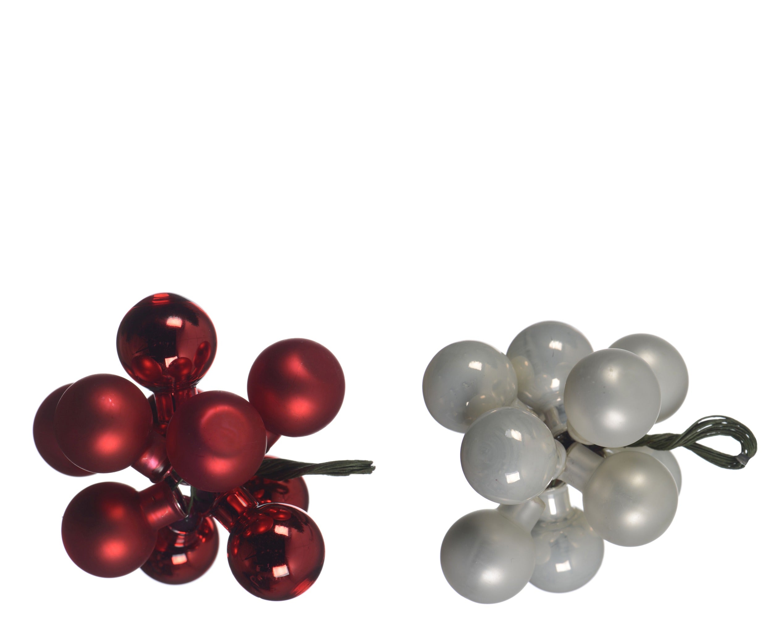 Grappolo Palline Vetro D 2 Cm Su Filo 1 Pz