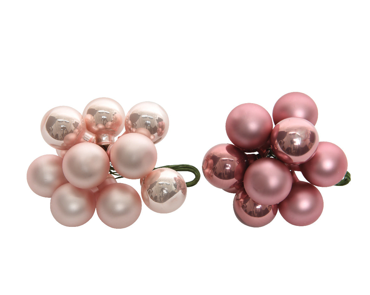Palline Su Filo Pink Mix Opaco 2 Cm 1 Pz