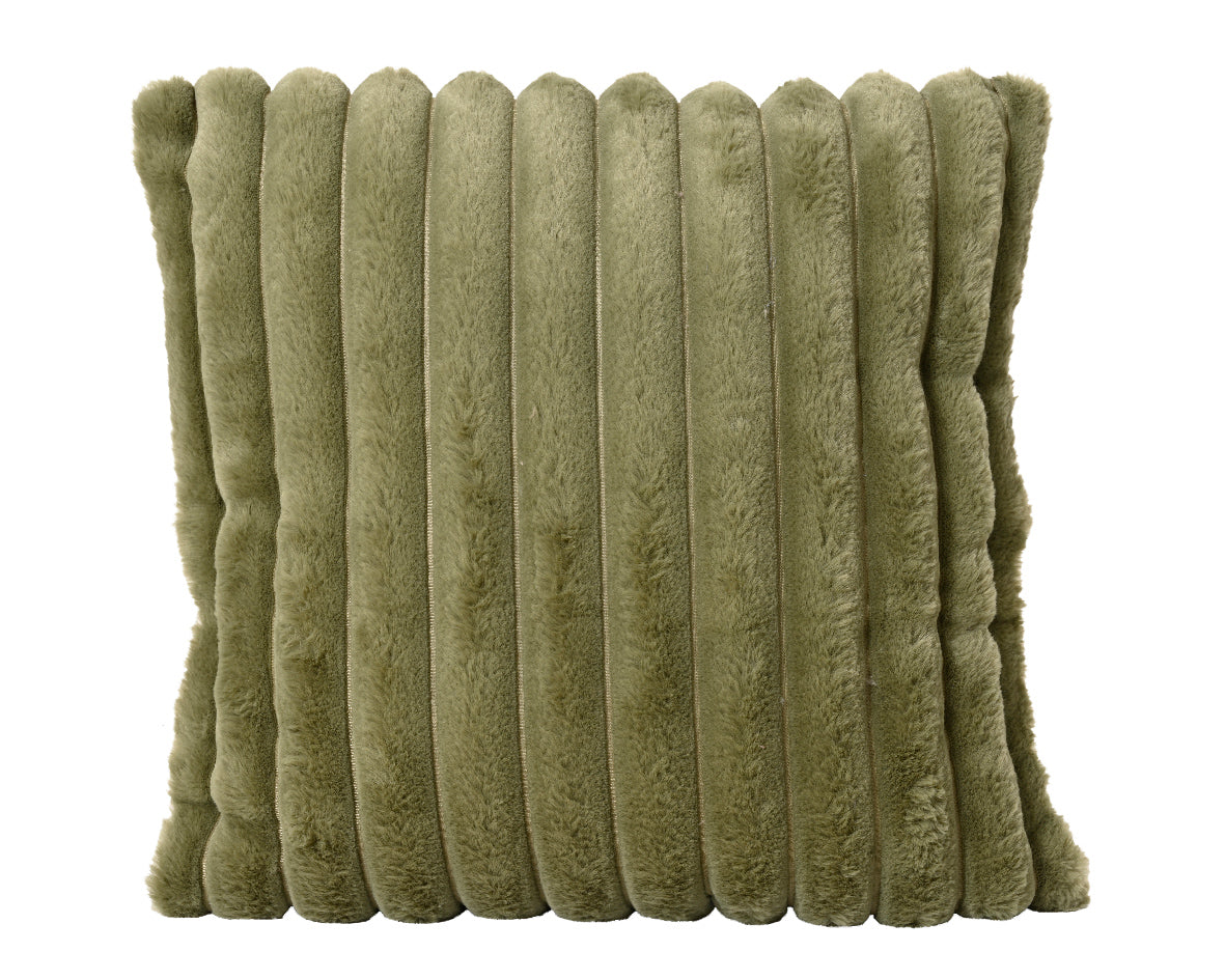 Cuscino Verde Pelo 45x45 Cm
