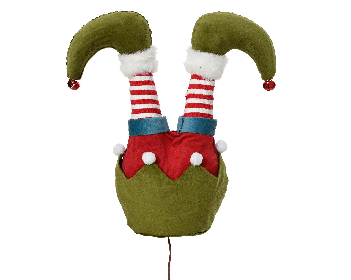Gambe Elfo Con Velluto 33x11x36 Cm