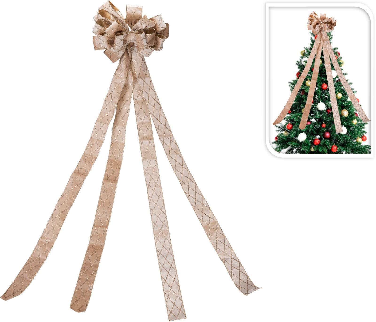Fiocco Grande 130x33 Cm Champagne