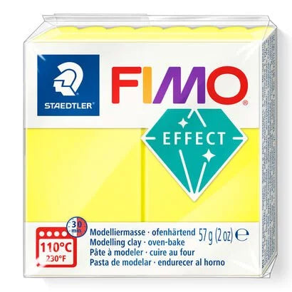 Fimo Effect Staedtler 58 Gr Giallo Neon