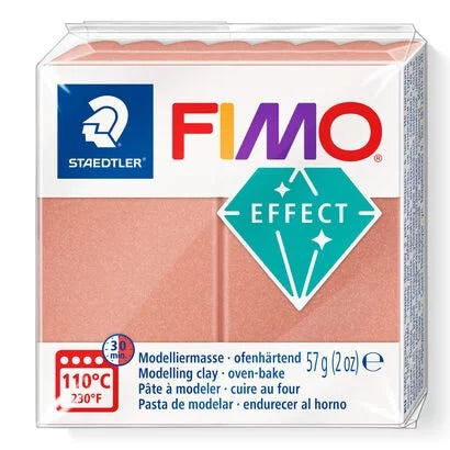 Fimo Effect Staedtler 58 Gr Rosa Perlato