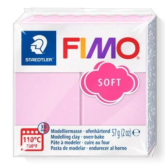 Fimo Soft Staedtler 58 Gr Carminio Chiaro