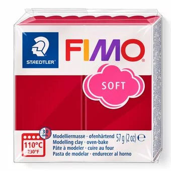 Fimo Soft Staedtler 58 Gr Rosso Ciliegia