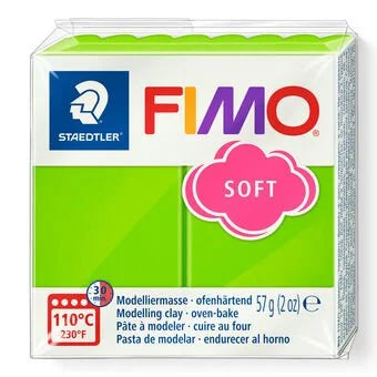 Fimo Soft Staedtler 58 Gr Verde Mela