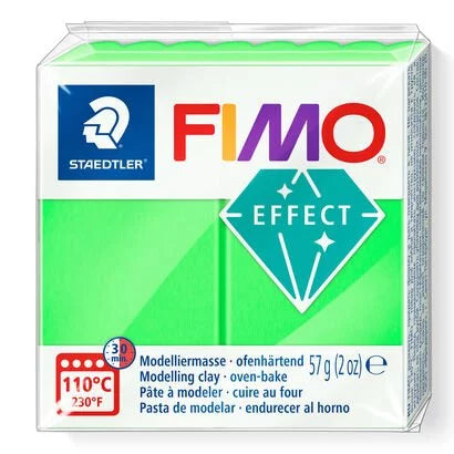 Fimo Effect Staedtler 58 Gr Verde Neon
