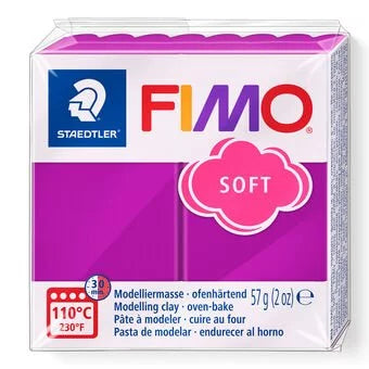 Fimo Soft Staedtler 58 Gr Porpora