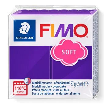 Fimo Soft Staedtler 58 Gr Prugna