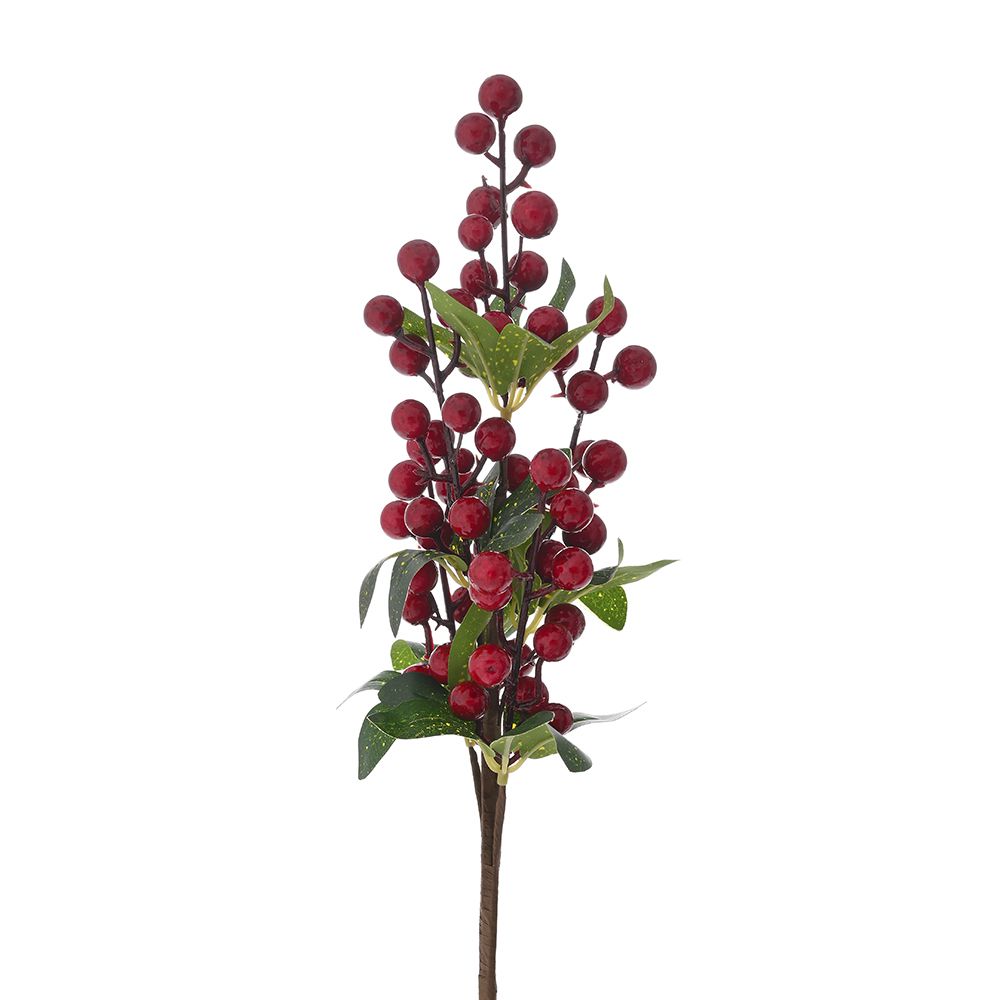 Pick Bacche Rosse 43 Cm