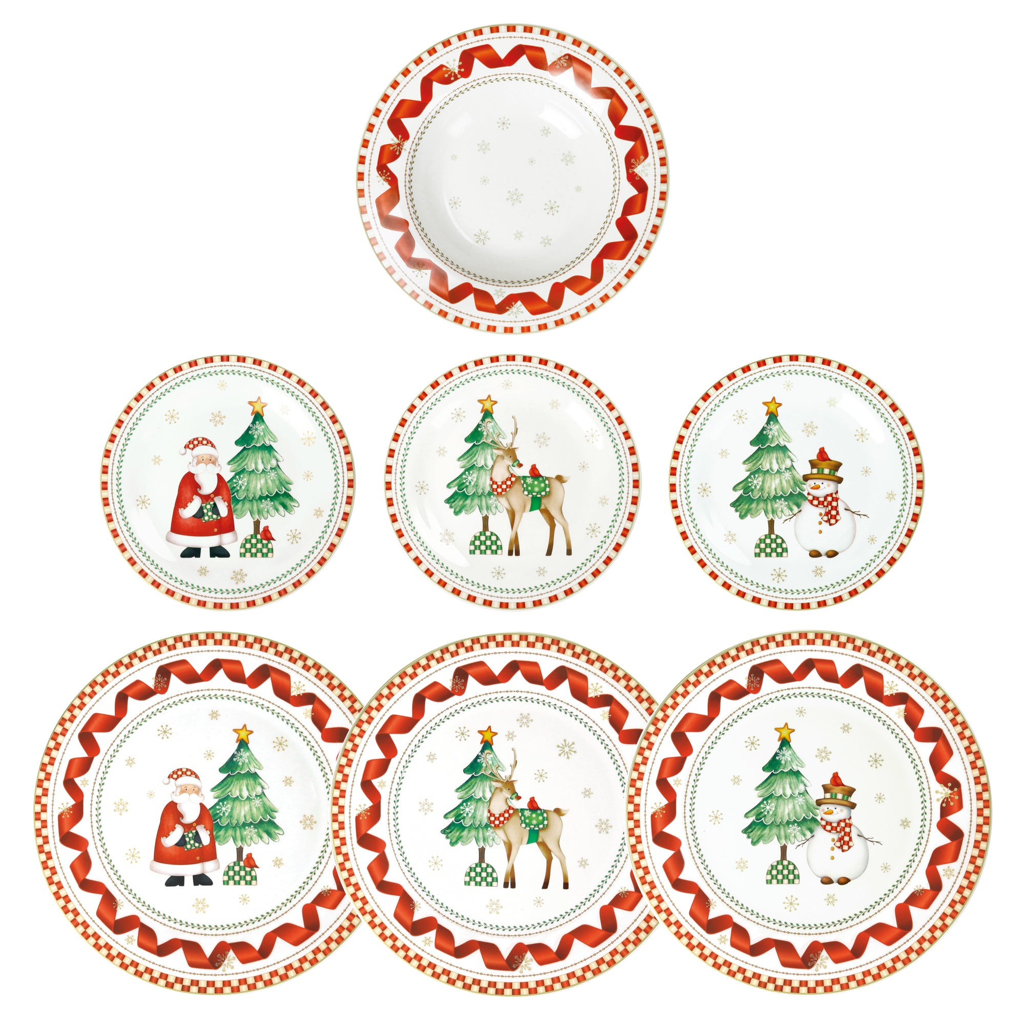 Set 18 Pz Tavola Racconti Porcellana