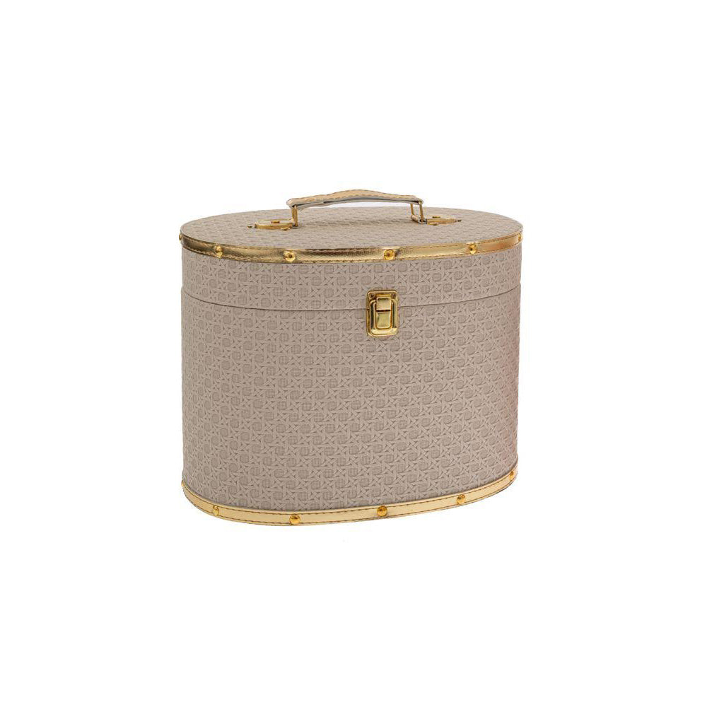 Contenitore Beige Portatutto  30,5x23,5x24 Cm
