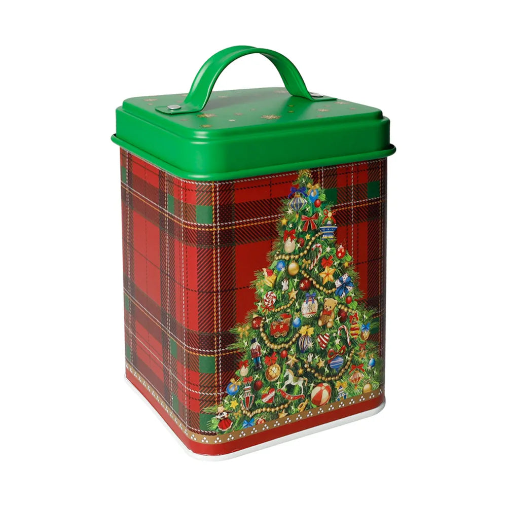 Barattolo Christmas Albero E Tartan Brandani