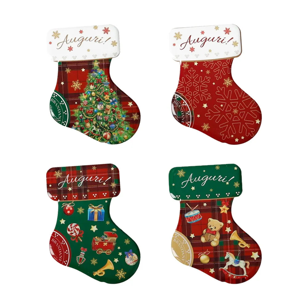 Set 4 Magneti Calza Christmas Brandani