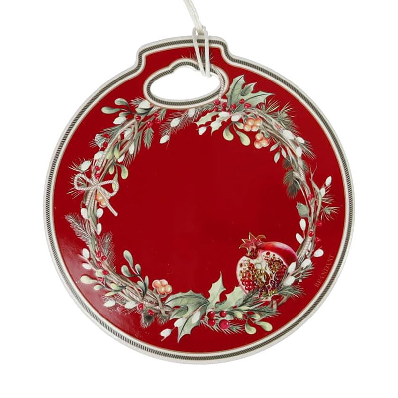 Decorazione Carol Rosso