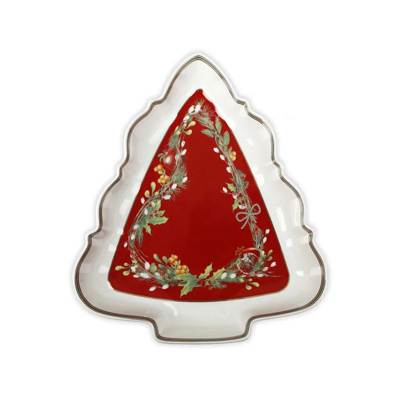 Antipastiera Albero Carol Porcellana