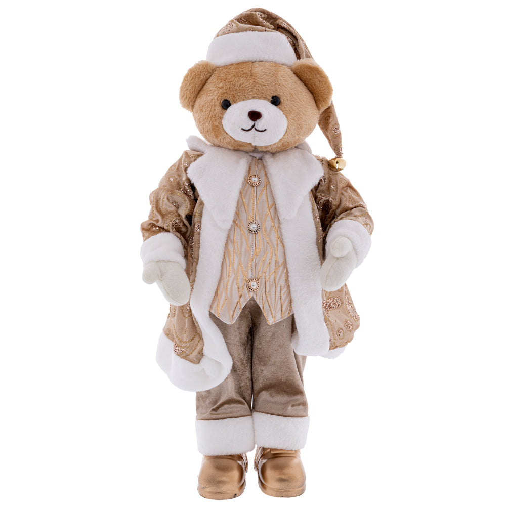 Orso Vestito Elegante 30x20x65 Cm