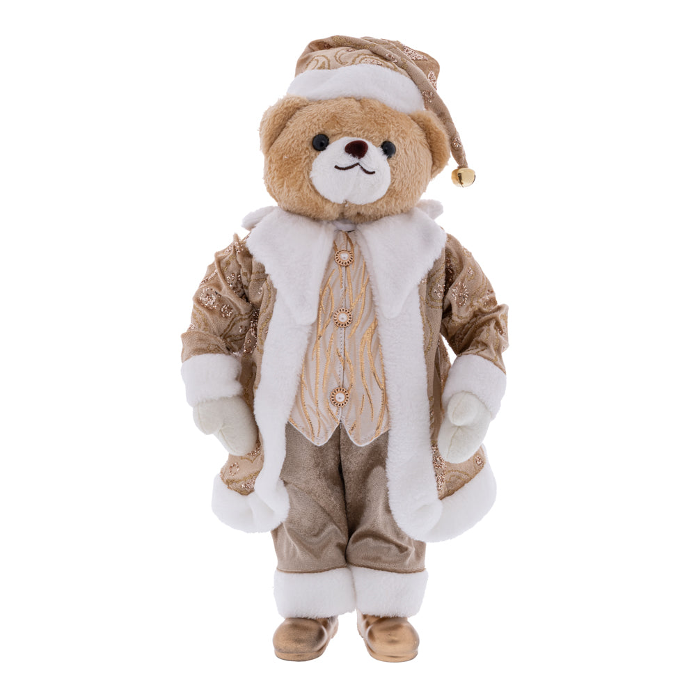 Orso Vestito Elegante 25x15x50 Cm