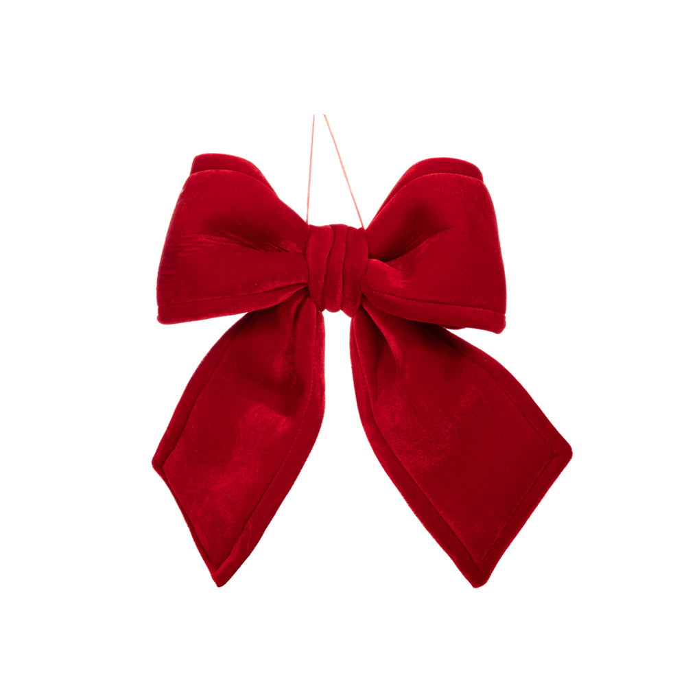 Fiocco Velluto Rosso 30x35 Cm