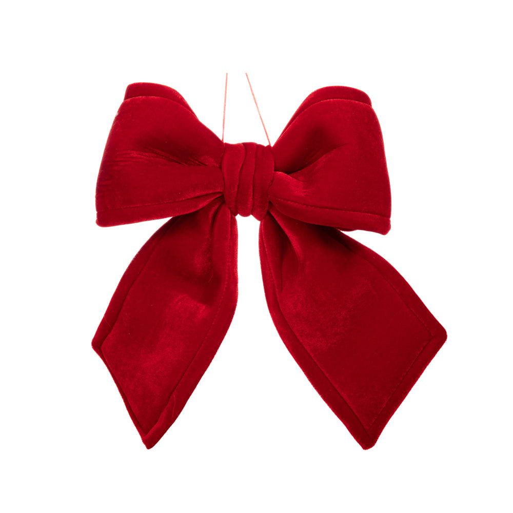 Fiocco Velluto Rosso 40x47 Cm
