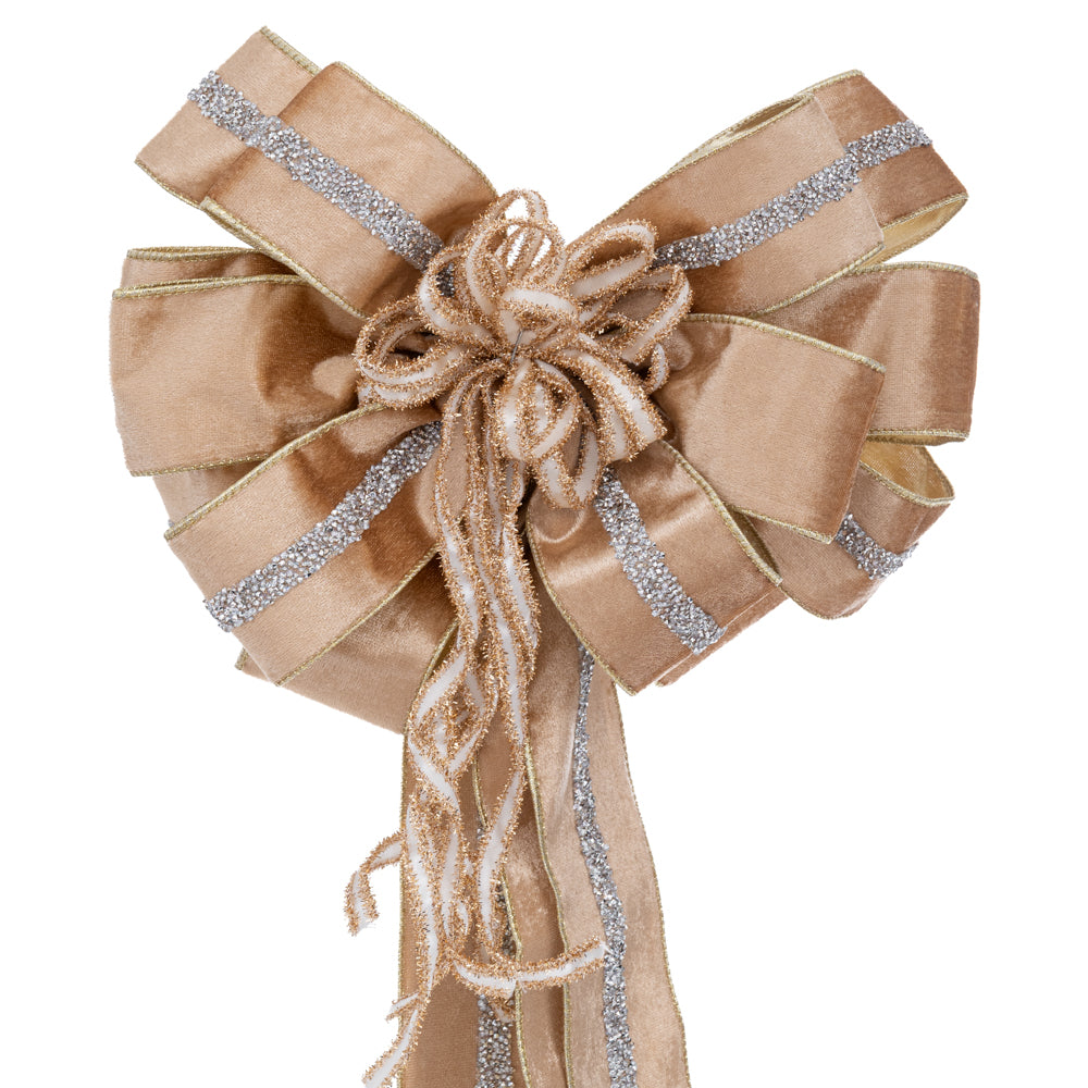 Fiocco Velluto Crema D 33x115 Cm