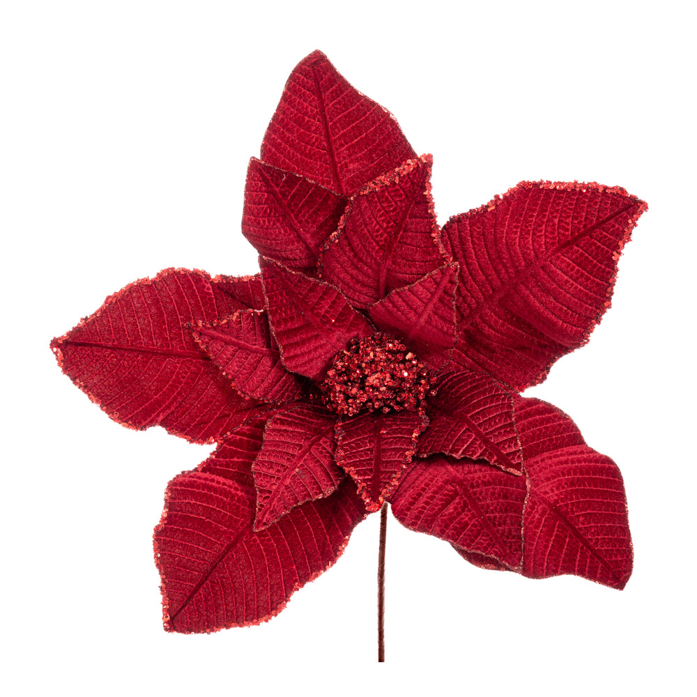 Stella Di Natale Rossa Gigante D 64x50 Cm