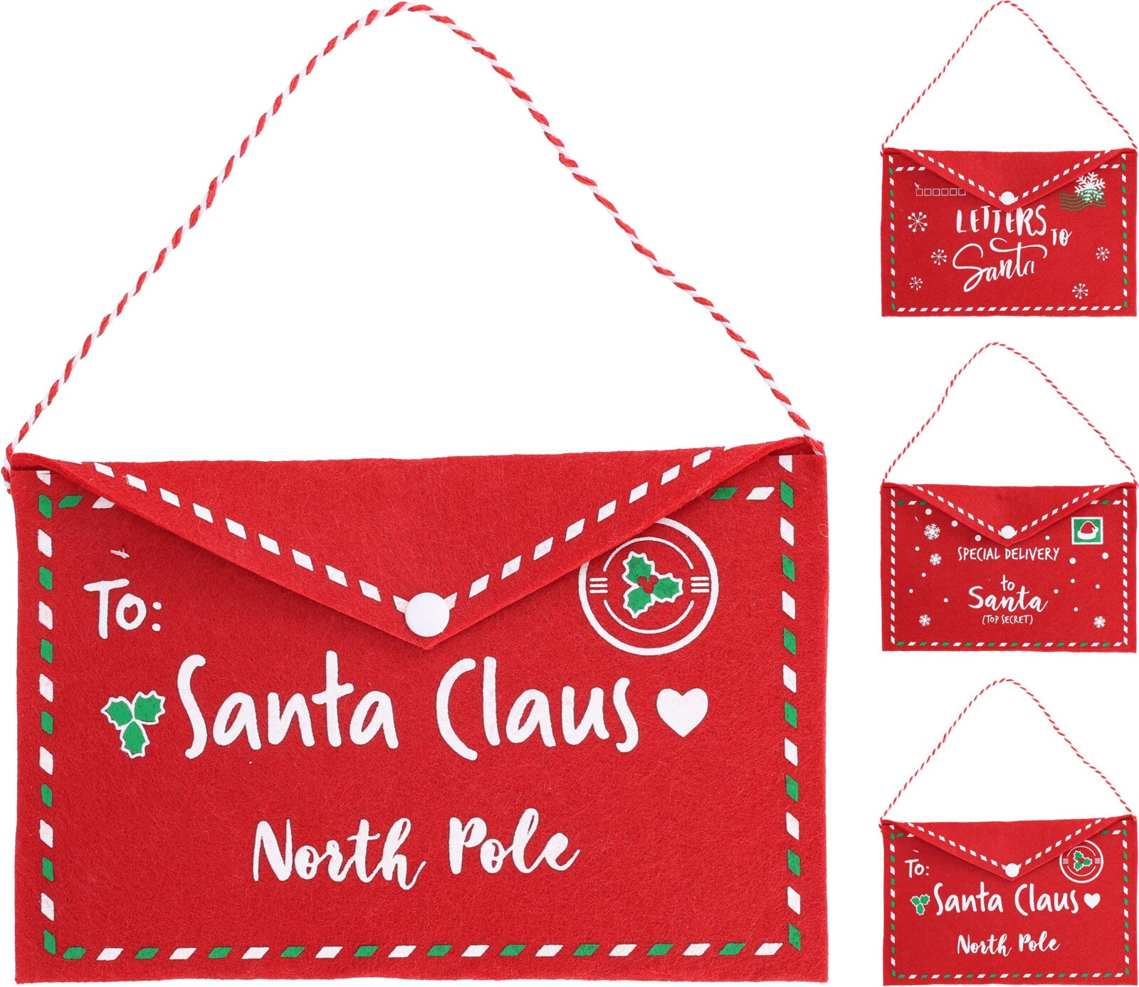 Busta Letterine 38x29 Cm Rosso
