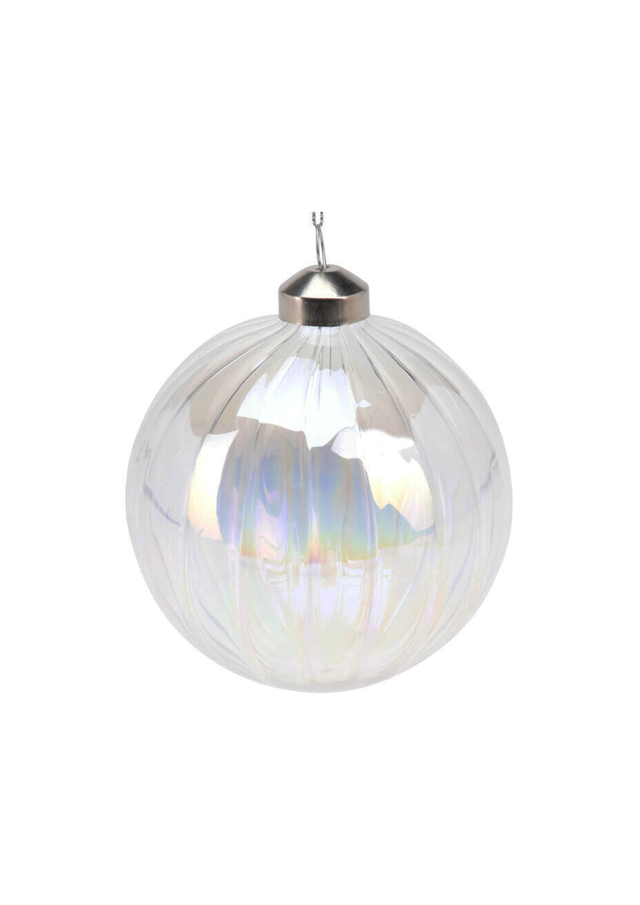 Sfera Vetro D 8 Cm Iridescente