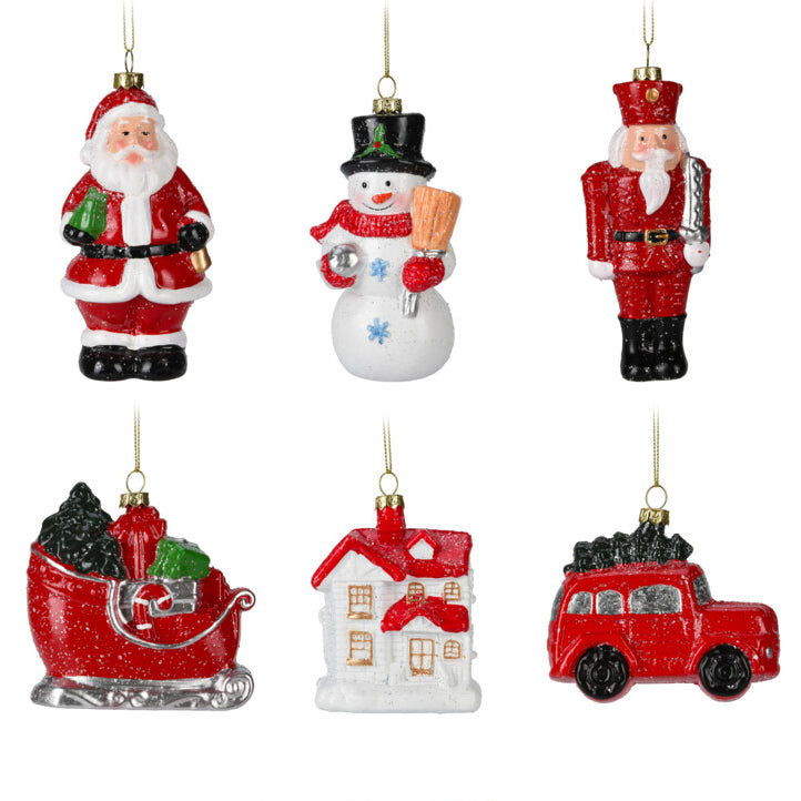 Pendente Figura Natale 11 Cm 1 Pezzo