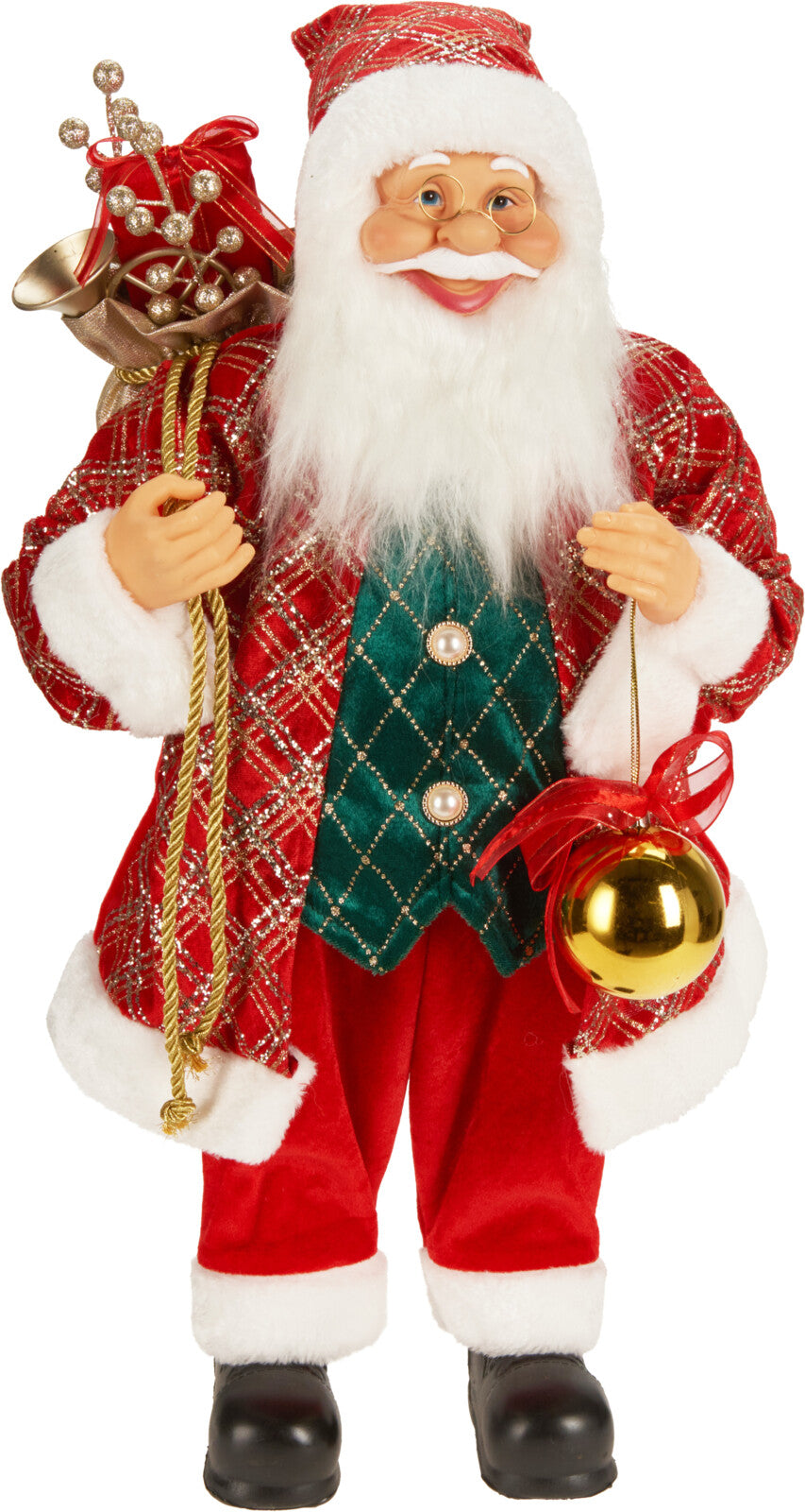 Babbo Natale 60 Cm Rosso