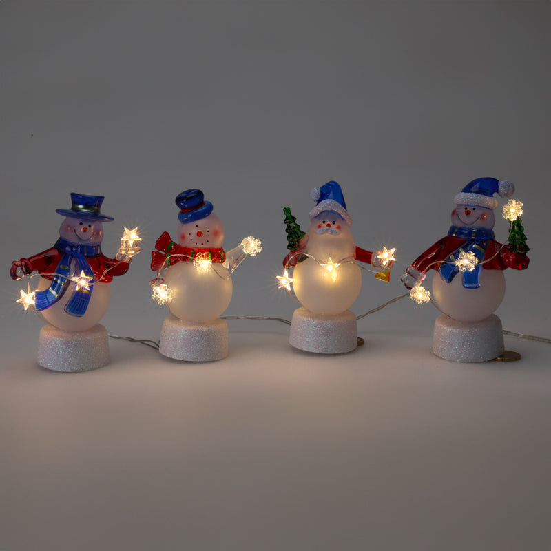 Figura Natale Led 12 Cm 1 Pezzo